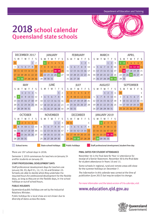 2024 Qld School Calendar Printable Calendar 2024 School Holidays Nsw ...
